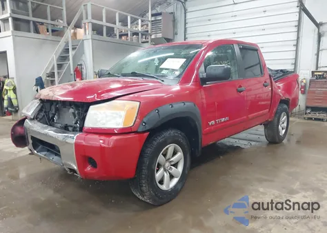 2008 Nissan Titan Le/Pro-4X/Se/Xe из США, поврежденный, VIN 1N6AA07C58N361253